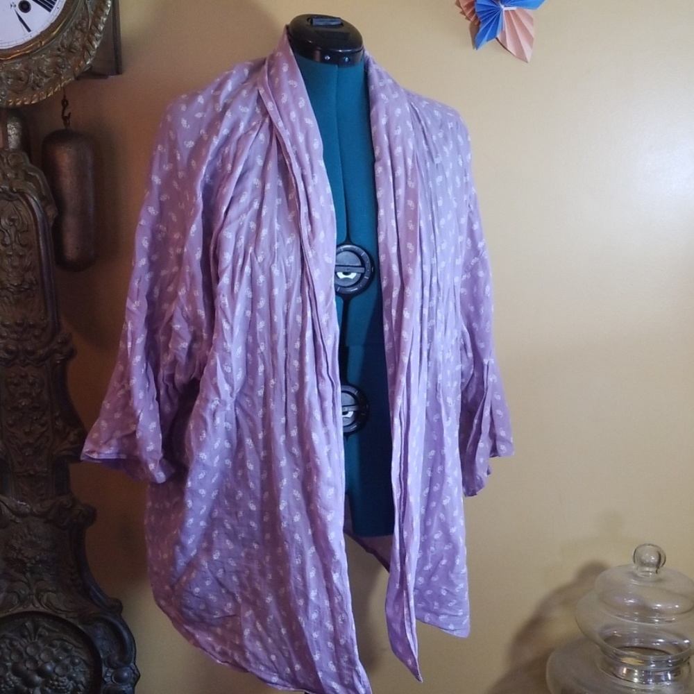 Old Navy Purple Floral Tunic